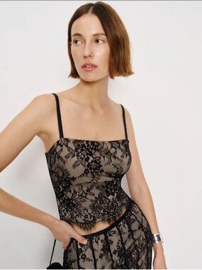 NWT Reformation Tessi Top